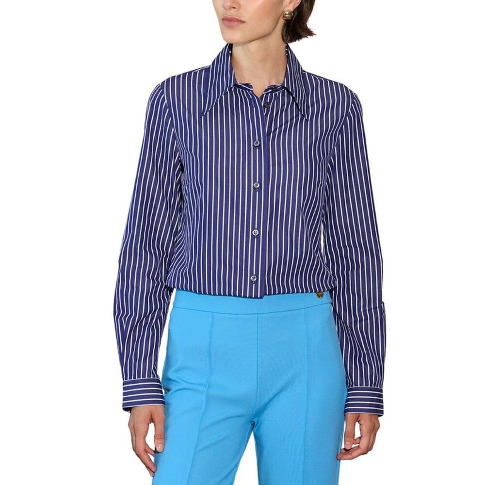 Callas Womens  Isolde Slim Fit Shirt, Blue